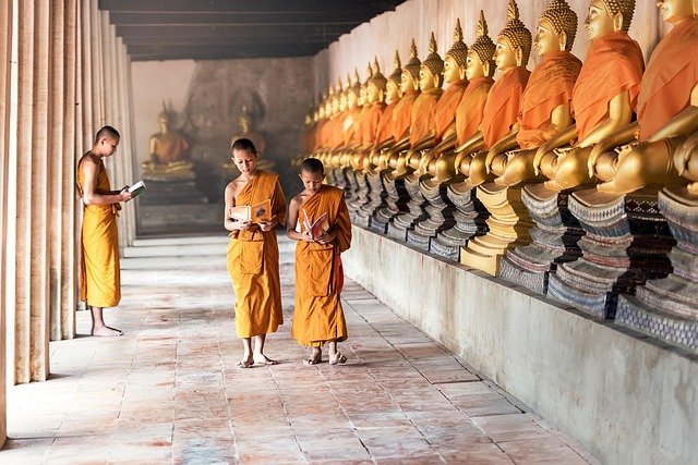 Budismo tibetano thubten dhargye ling fotos